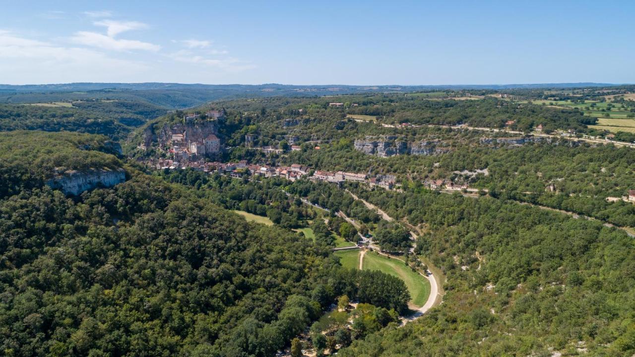 Camping Les Cigales Rocamadour Hotell Exteriör bild