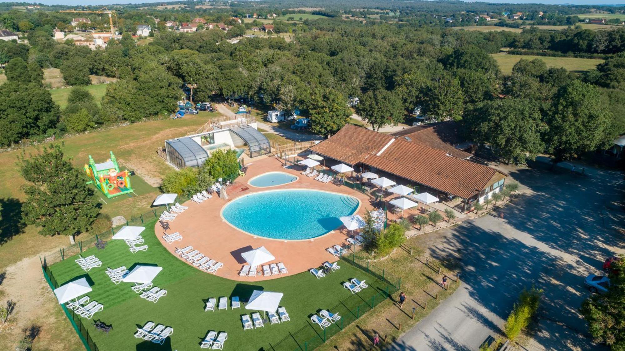 Camping Les Cigales Rocamadour Hotell Exteriör bild